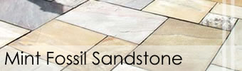 Autumn Mix Sandstone Paving and Patio