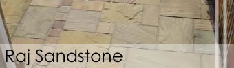 Autumn Mix Sandstone Paving and Patio