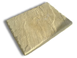 Olde York Paving Circle in Worn Limestone